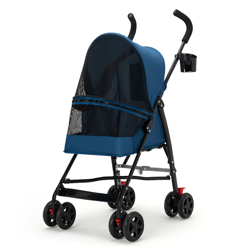 Pet Stroller Carrier - 애완동물 유모차, 고양이 강아지 유모차, 경량