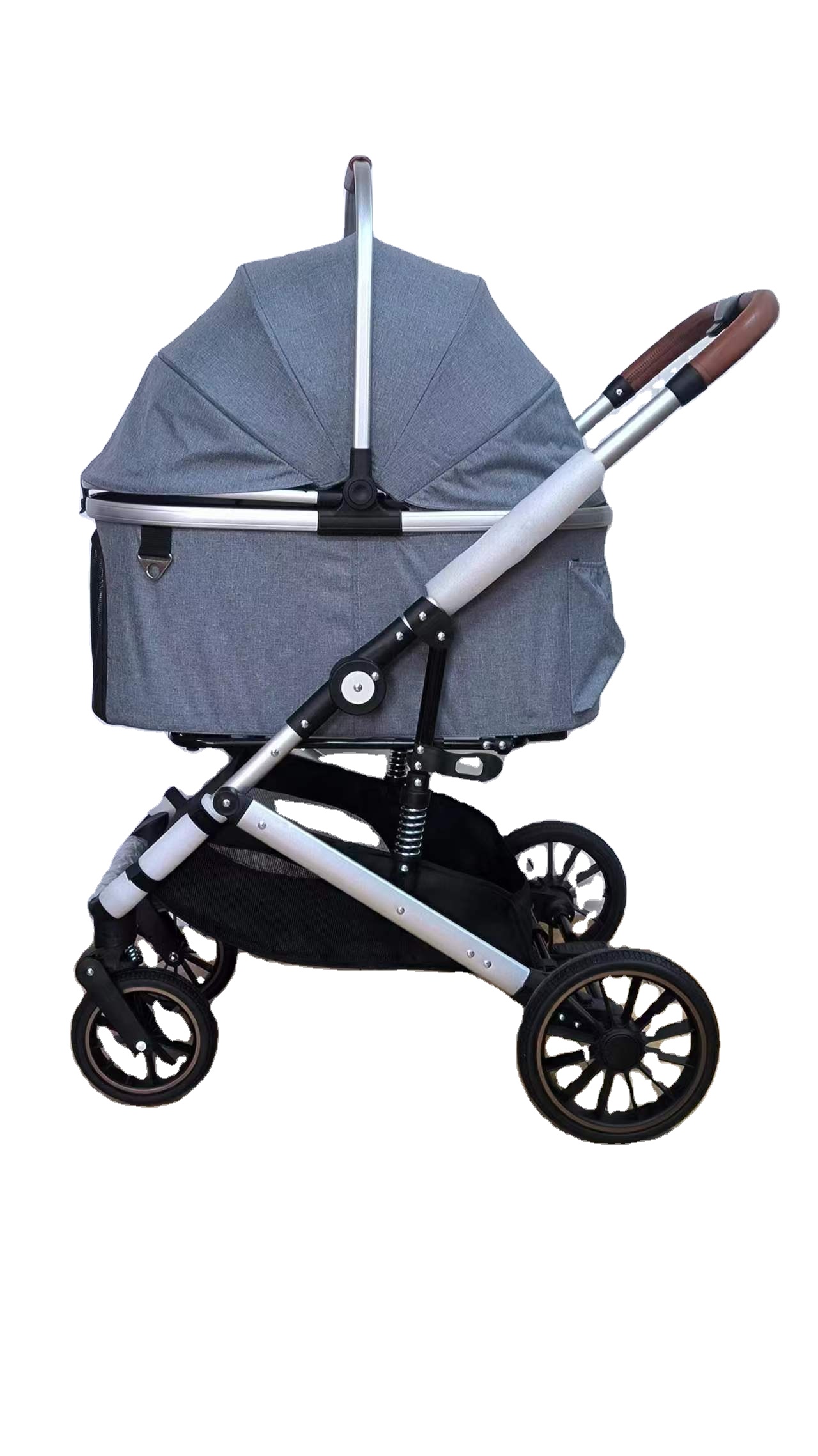 강아지 유모차 고무 바퀴 동물 이동용 소형 고양이 카트 - Pet Stroller Carrier 리뷰 및 가격