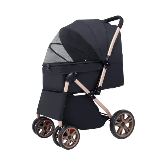 고품질 접이식 반려동물 유모차 카트, 고양이 이동용 교 - Pet Stroller Carrier 리뷰 및 가격