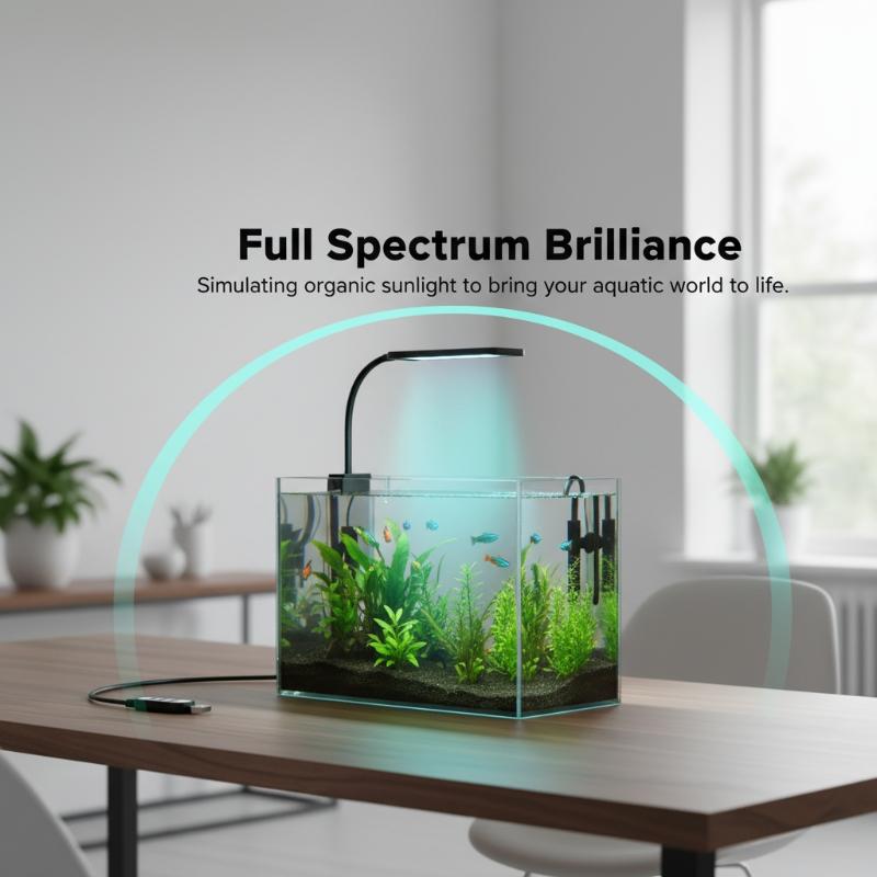 USB 수족관 클립 조명, 가정 사무실 데스크탑 어항  - Aquarium Fish Tank 리뷰 및 가격