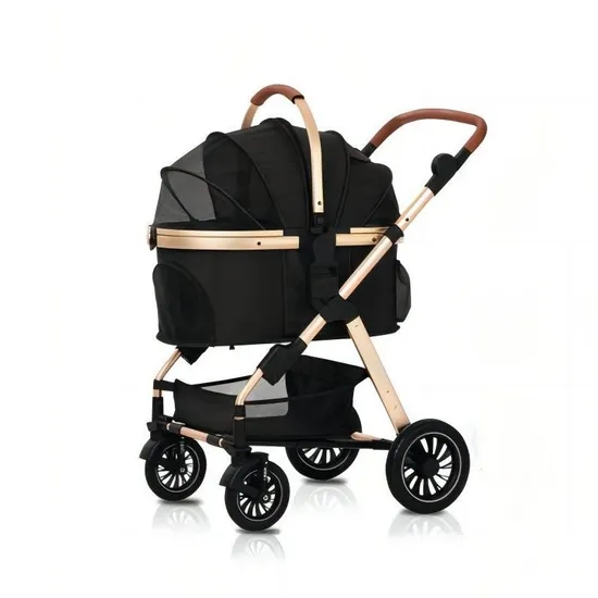럭셔리 3-in-1 알루미늄 합금 접이식 애완동물 유모 - Pet Stroller Carrier 리뷰 및 가격
