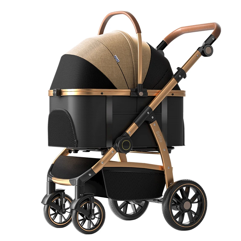 2-in-1 분리형 대형 알루미늄 튜브 프레임 애완동물 - Pet Stroller Carrier 리뷰 및 가격