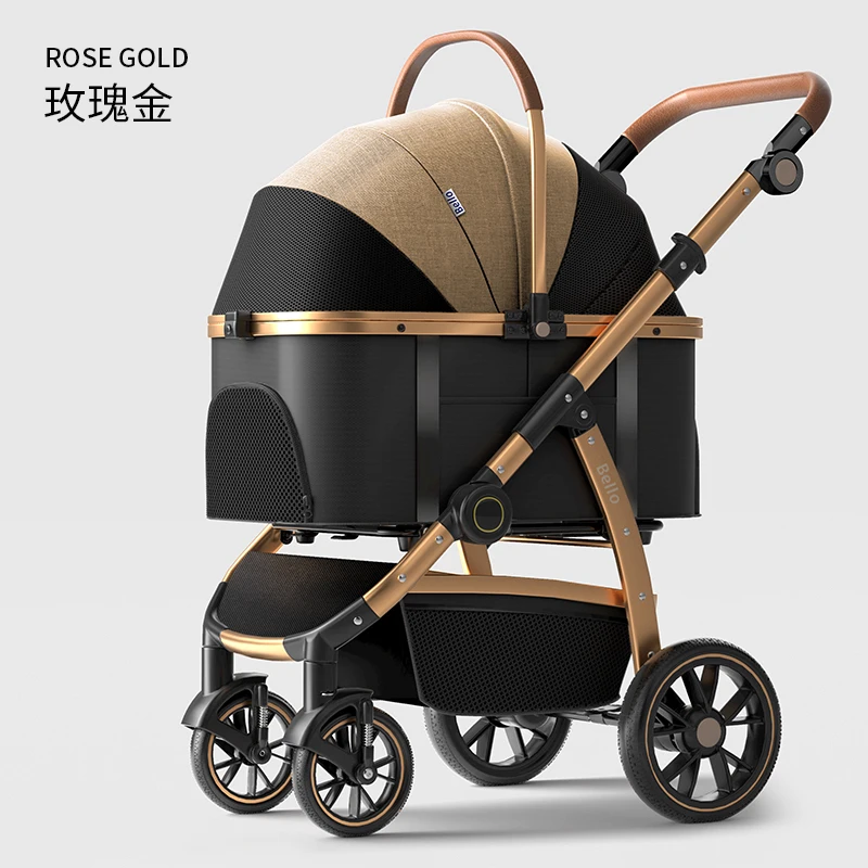 2-in-1 분리형 대형 알루미늄 튜브 프레임 애완동물 - Pet Stroller Carrier 리뷰 및 가격